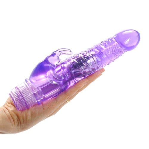 Bunny vibrating dildo